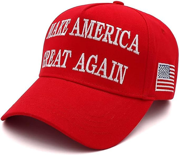 Trump 2024 45-47 MAGA Hat Make America Great Again Donald Trump Slogan with USA Flag Baseball Cap