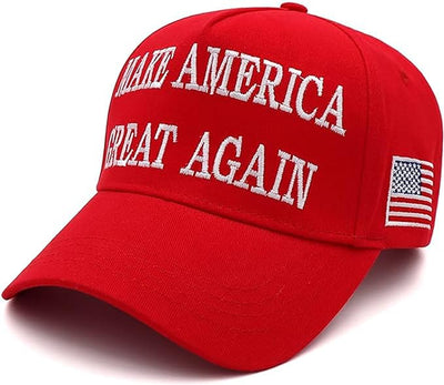 Red make america great front